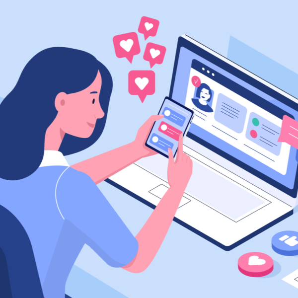 Power of Private & Public Social Networks